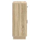 Sideboard Sonoma-eg 66 x 34,5 x 87 cm Konstrueret træ