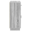 Sideboard Grå sonoma-eg 66 x 34,5 x 87 cm Konstrueret træ