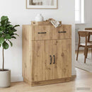Sideboard Artisan-eg 66 x 34,5 x 87 cm Konstrueret træ