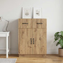 Sideboard Artisan-eg 66 x 34,5 x 87 cm Konstrueret træ
