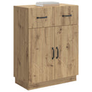 Sideboard Artisan-eg 66 x 34,5 x 87 cm Konstrueret træ