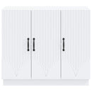 Sideboard Hvid 89 x 34,5 x 77 cm Konstrueret træ