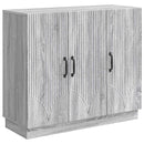 Sideboard Grå sonoma-eg 89 x 34,5 x 77 cm Konstrueret træ