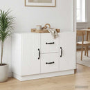 Sideboard Hvid 89 x 34,5 x 57 cm Konstrueret træ