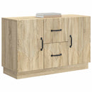 Sideboard Sonoma-eg 89 x 34,5 x 57 cm Konstrueret træ