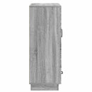 Sideboard Grå sonoma-eg 66 x 34,5 x 92 cm Konstrueret træ