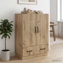 Sideboard Artisan-eg 66 x 34,5 x 92 cm Konstrueret træ