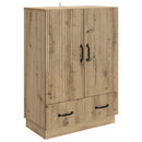 Sideboard Artisan-eg 66 x 34,5 x 92 cm Konstrueret træ