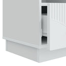 TV-skab med skuffe Hvid 102 x 34,5 x 47 cm Konstrueret træ