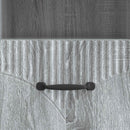 TV-skab Grå sonoma-eg 102 x 34,5 x 47 cm Konstrueret træ