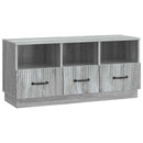 TV-skab Grå sonoma-eg 102 x 34,5 x 47 cm Konstrueret træ