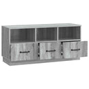 TV-skab Grå sonoma-eg 102 x 34,5 x 47 cm Konstrueret træ