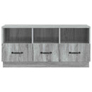 TV-skab Grå sonoma-eg 102 x 34,5 x 47 cm Konstrueret træ