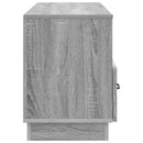 TV-skab Grå sonoma-eg 102 x 34,5 x 47 cm Konstrueret træ