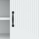 TV-skab Hvid 150 x 31 x 47 cm Konstrueret træ