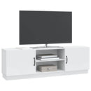 TV-skab Hvid 150 x 31 x 47 cm Konstrueret træ