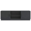 TV-skab Sort 150 x 31 x 47 cm Konstrueret træ