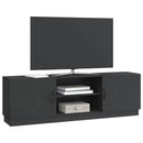 TV-skab Sort 150 x 31 x 47 cm Konstrueret træ