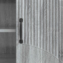 TV-skab Grå sonoma-eg 150 x 31 x 47 cm Konstrueret træ