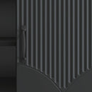 TV-skab Sort 102 x 34,5 x 47 cm Konstrueret træ