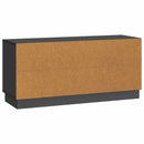 TV-skab Sort 102 x 34,5 x 47 cm Konstrueret træ