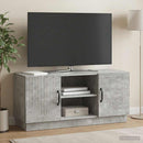 TV-skab Betongrå 102 x 34,5 x 47 cm Konstrueret træ