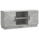 TV-skab Betongrå 102 x 34,5 x 47 cm Konstrueret træ