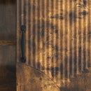 TV-skab Røget eg 102 x 34,5 x 47 cm Konstrueret træ