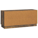TV-skab Røget eg 102 x 34,5 x 47 cm Konstrueret træ