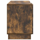 TV-skab Røget eg 102 x 34,5 x 47 cm Konstrueret træ
