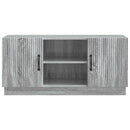 TV-skab Grå sonoma-eg 102 x 34,5 x 47 cm Konstrueret træ