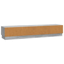 TV-skab Grå sonoma-eg 147 x 34,5 x 27 cm Konstrueret træ