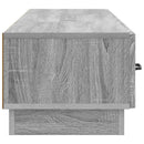 TV-skab Grå sonoma-eg 147 x 34,5 x 27 cm Konstrueret træ