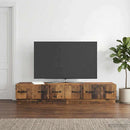 TV-skab Gammelt træ 147 x 34,5 x 27 cm Konstrueret træ