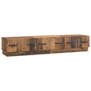 TV-skab Gammelt træ 147 x 34,5 x 27 cm Konstrueret træ
