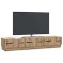 TV-skab Artisan-eg 147 x 34,5 x 27 cm Konstrueret træ