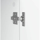 TV-skab Hvid 99 x 34,5 x 47 cm Konstrueret træ