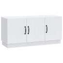 TV-skab Hvid 99 x 34,5 x 47 cm Konstrueret træ