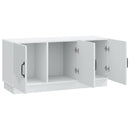 TV-skab Hvid 99 x 34,5 x 47 cm Konstrueret træ