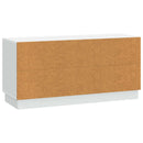 TV-skab Hvid 99 x 34,5 x 47 cm Konstrueret træ