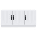 TV-skab Hvid 99 x 34,5 x 47 cm Konstrueret træ