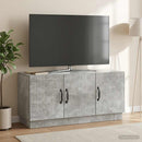 TV-skab Betongrå 99 x 34,5 x 47 cm Konstrueret træ