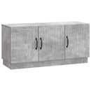 TV-skab Betongrå 99 x 34,5 x 47 cm Konstrueret træ