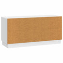 TV-skab Hvid højglans 99 x 34,5 x 47 cm Konstrueret træ