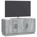 TV-skab Grå sonoma-eg 99 x 34,5 x 47 cm Konstrueret træ