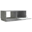 Sofabord Betongrå 90 x 50 x 37 cm Konstrueret træ