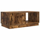 Sofabord Røget eg 90 x 50 x 37 cm Konstrueret træ