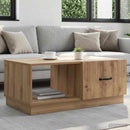 Sofabord Artisan-eg 90 x 50 x 37 cm Konstrueret træ
