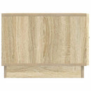 Sofabord med skuffe Sonoma-eg 49 x 50 x 37 cm Konstrueret træ