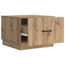 Sofabord med skuffe Artisan-eg 49 x 50 x 37 cm Konstrueret træ